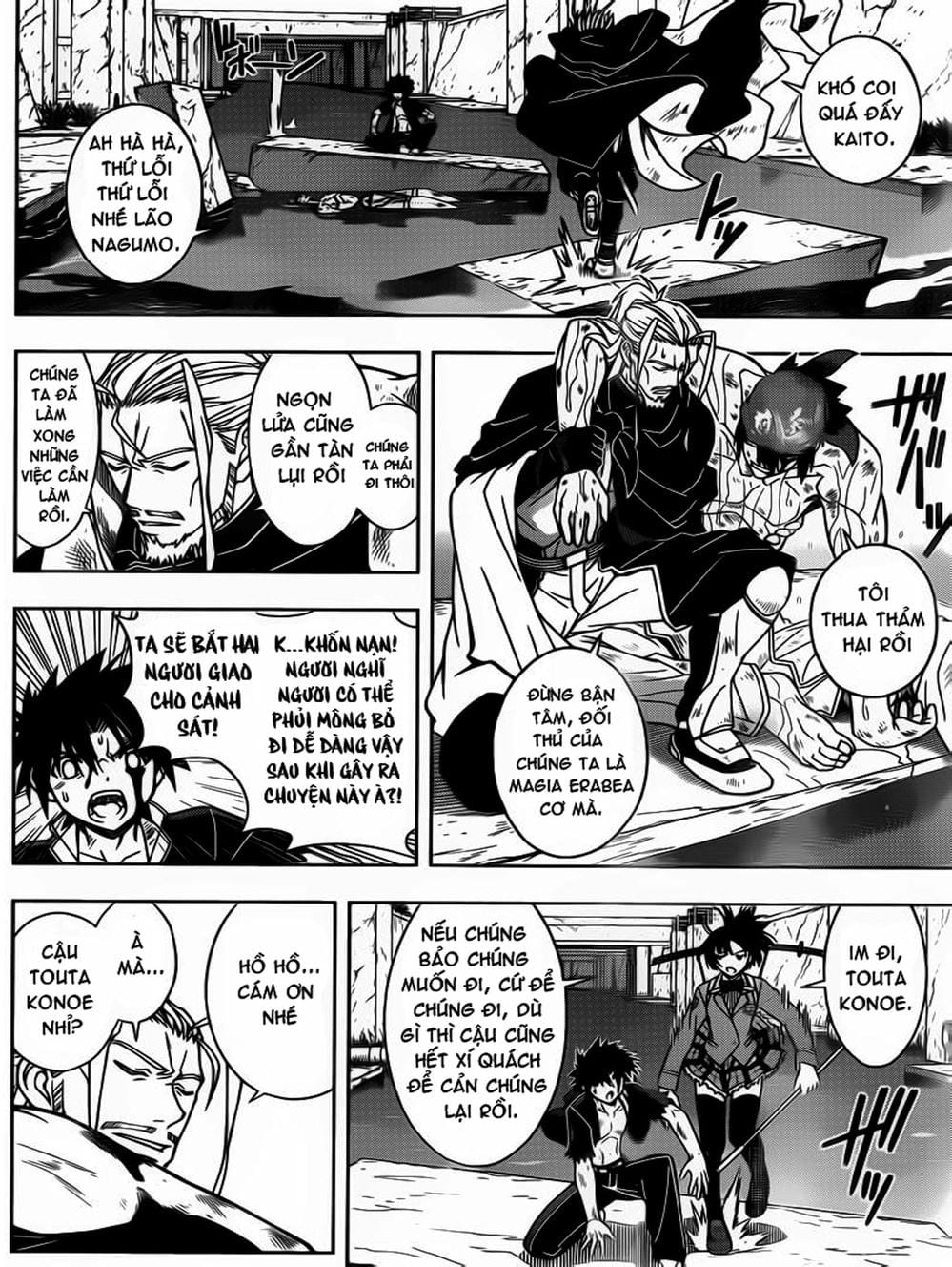 Truyện Tranh Lựa Chọn Phân Kỳ - Uq Holder! trang 9