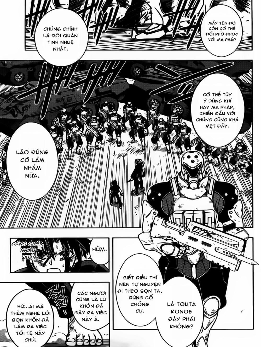 Truyện Tranh Lựa Chọn Phân Kỳ - Uq Holder! trang 9