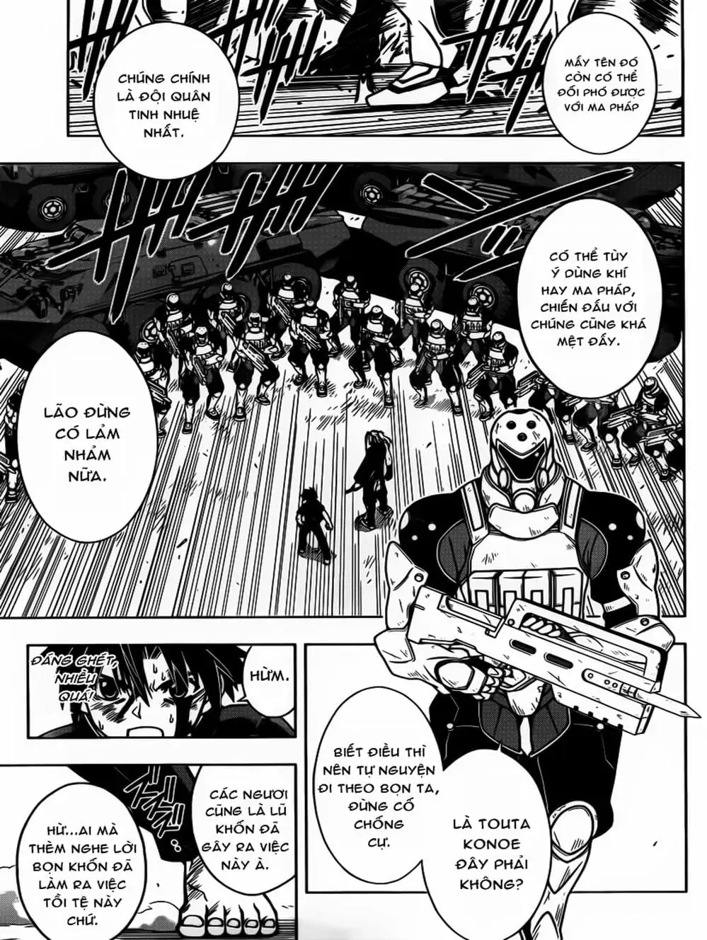 Truyện Tranh Lựa Chọn Phân Kỳ - Uq Holder! trang 9