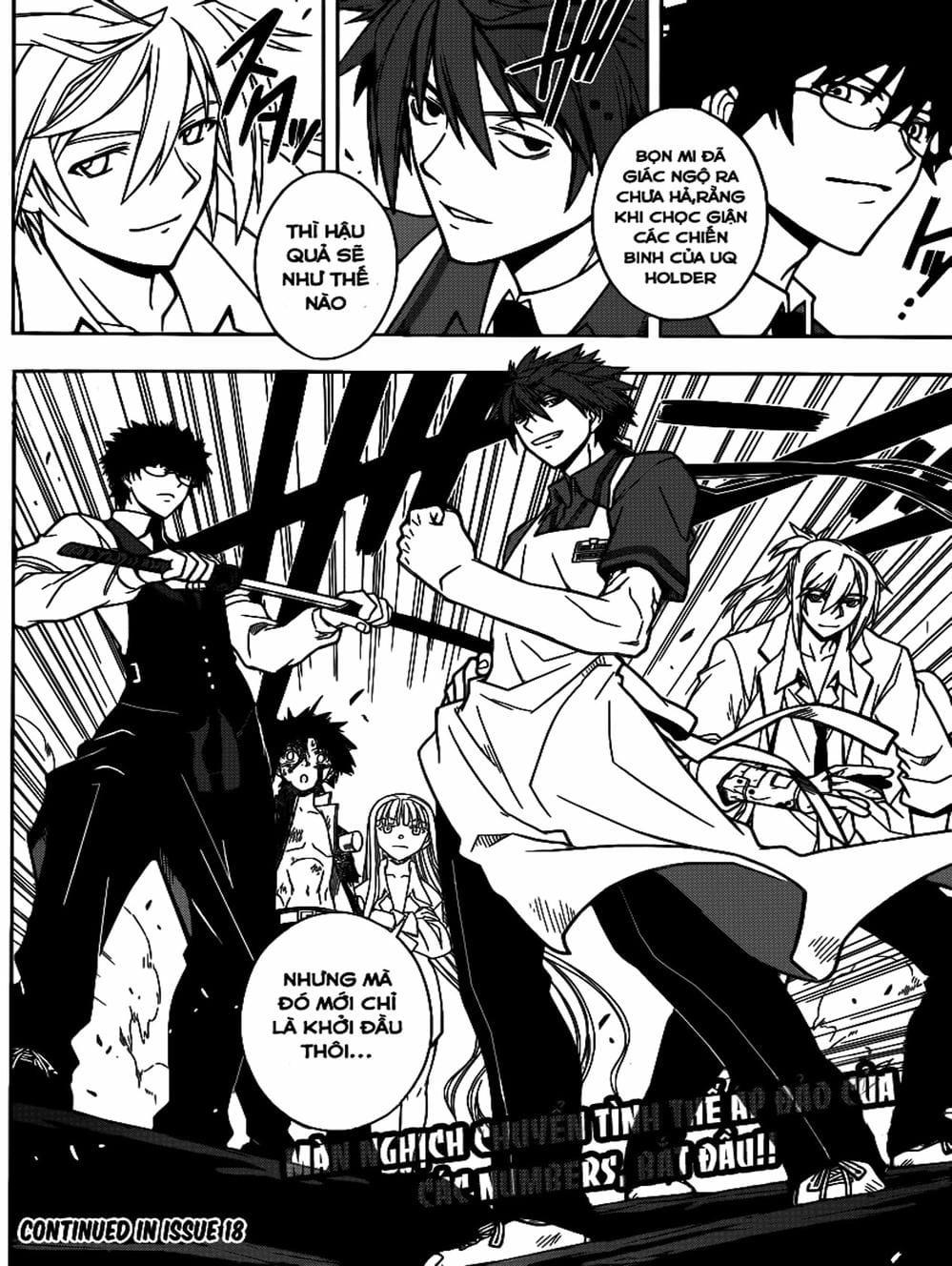 Truyện Tranh Lựa Chọn Phân Kỳ - Uq Holder! trang 9