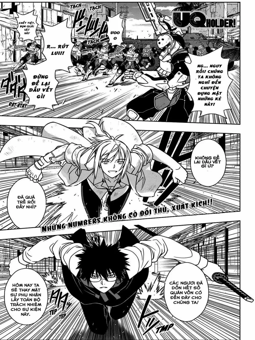 Truyện Tranh Lựa Chọn Phân Kỳ - Uq Holder! trang 9