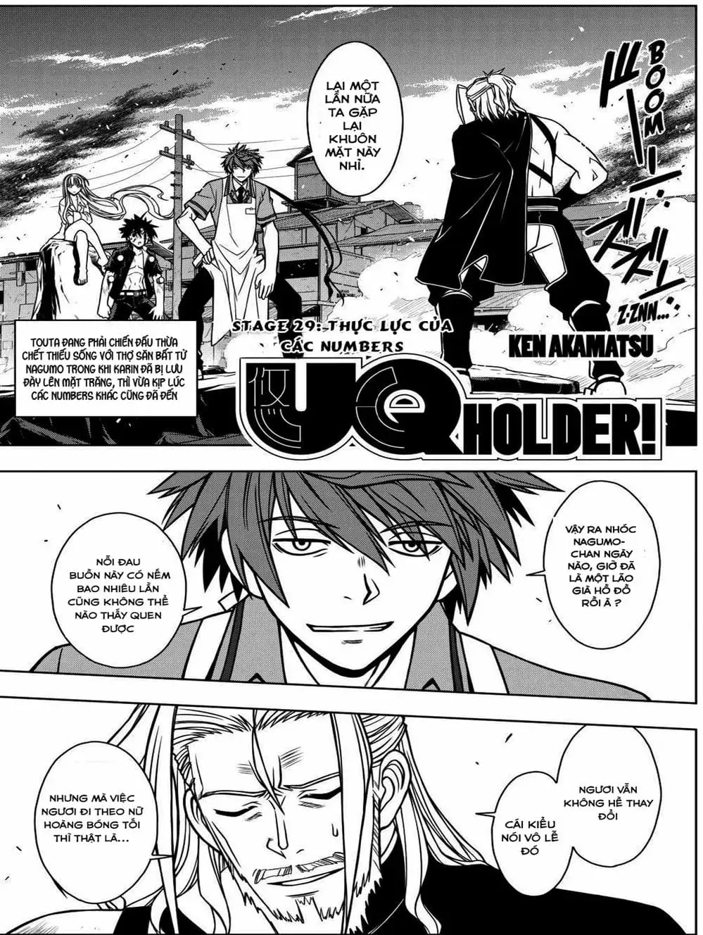 Truyện Tranh Lựa Chọn Phân Kỳ - Uq Holder! trang 9