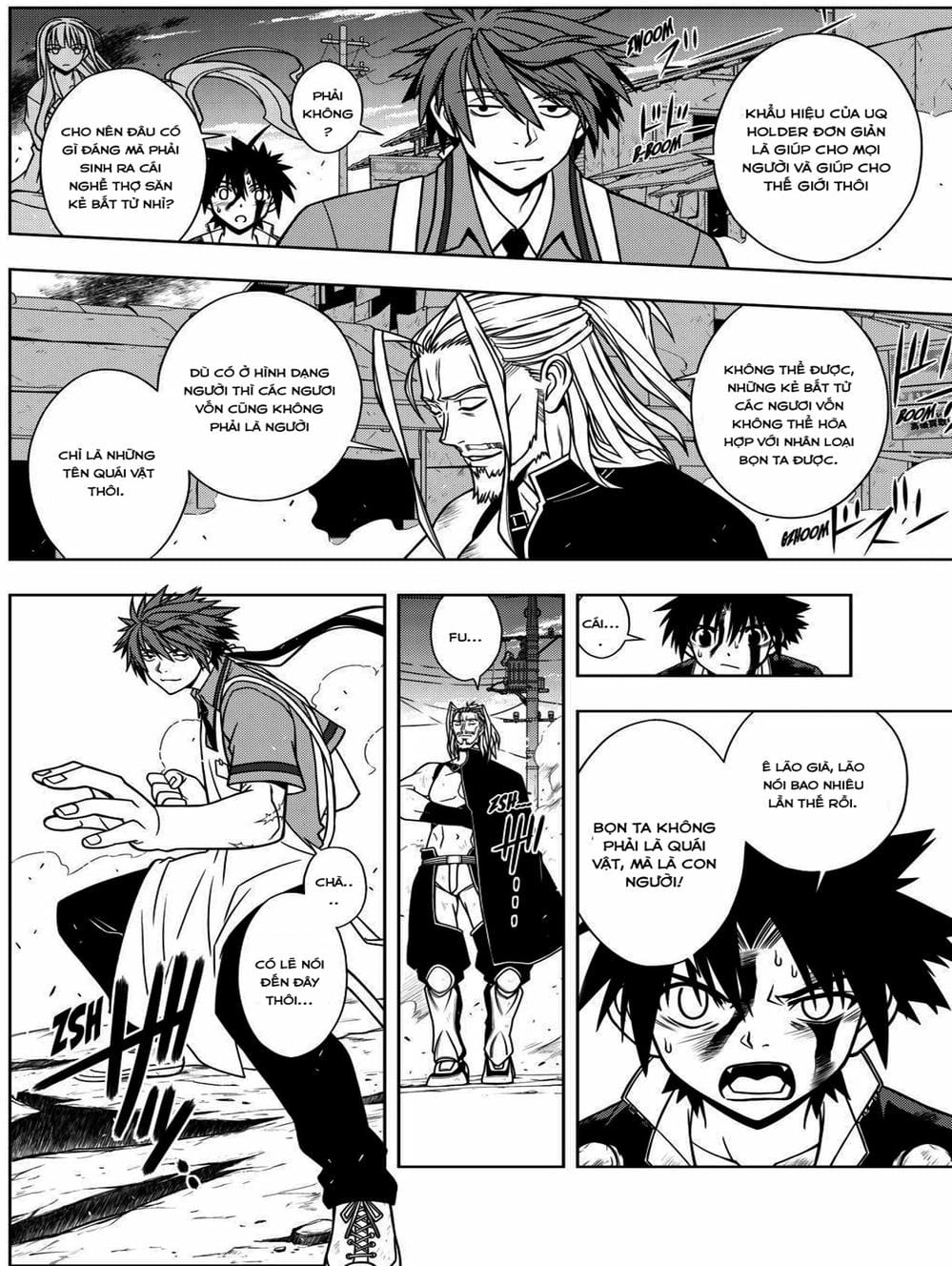 Truyện Tranh Lựa Chọn Phân Kỳ - Uq Holder! trang 9