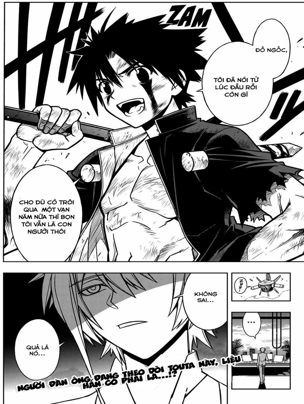 Truyện Tranh Lựa Chọn Phân Kỳ - Uq Holder! trang 9