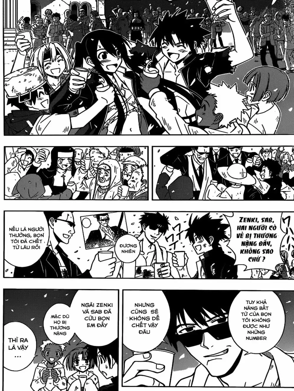 Truyện Tranh Lựa Chọn Phân Kỳ - Uq Holder! trang 9