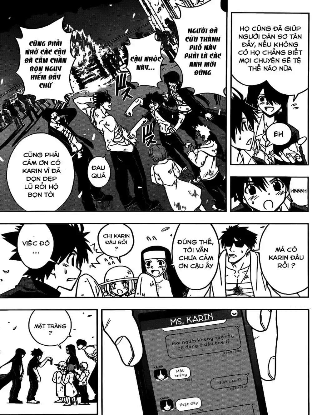 Truyện Tranh Lựa Chọn Phân Kỳ - Uq Holder! trang 9