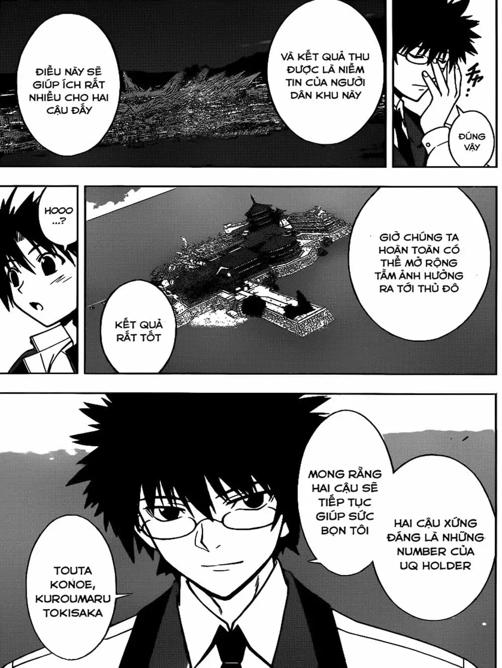 Truyện Tranh Lựa Chọn Phân Kỳ - Uq Holder! trang 9