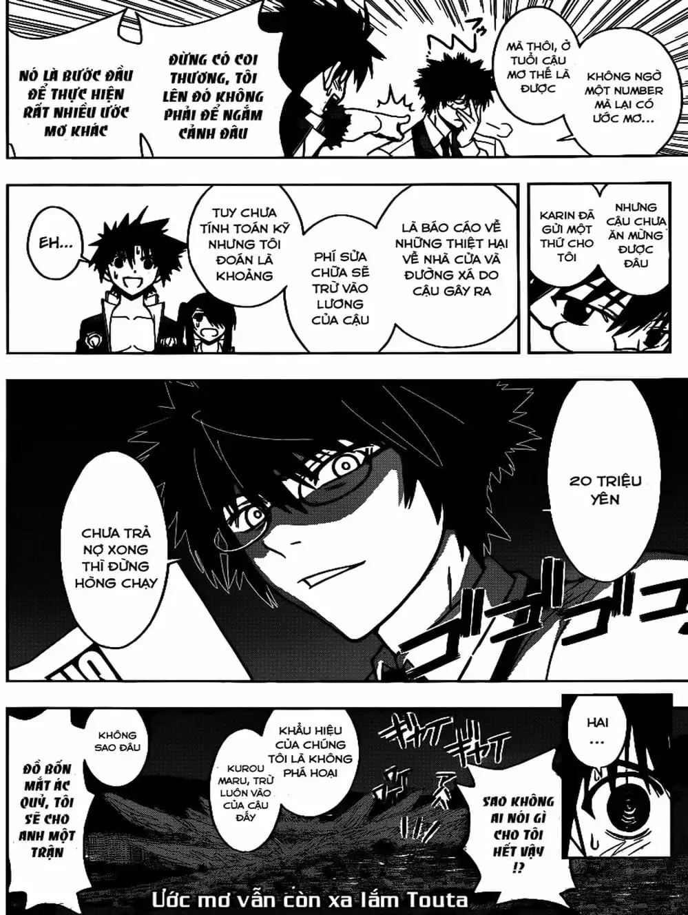 Truyện Tranh Lựa Chọn Phân Kỳ - Uq Holder! trang 9