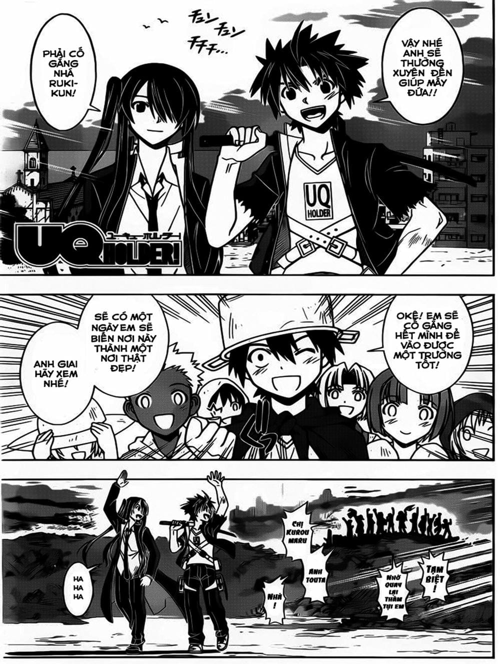 Truyện Tranh Lựa Chọn Phân Kỳ - Uq Holder! trang 9