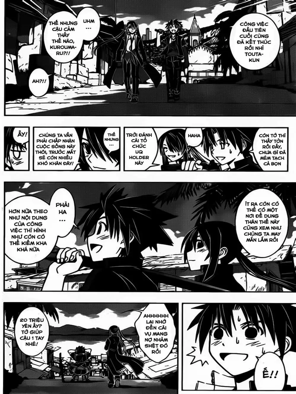 Truyện Tranh Lựa Chọn Phân Kỳ - Uq Holder! trang 9