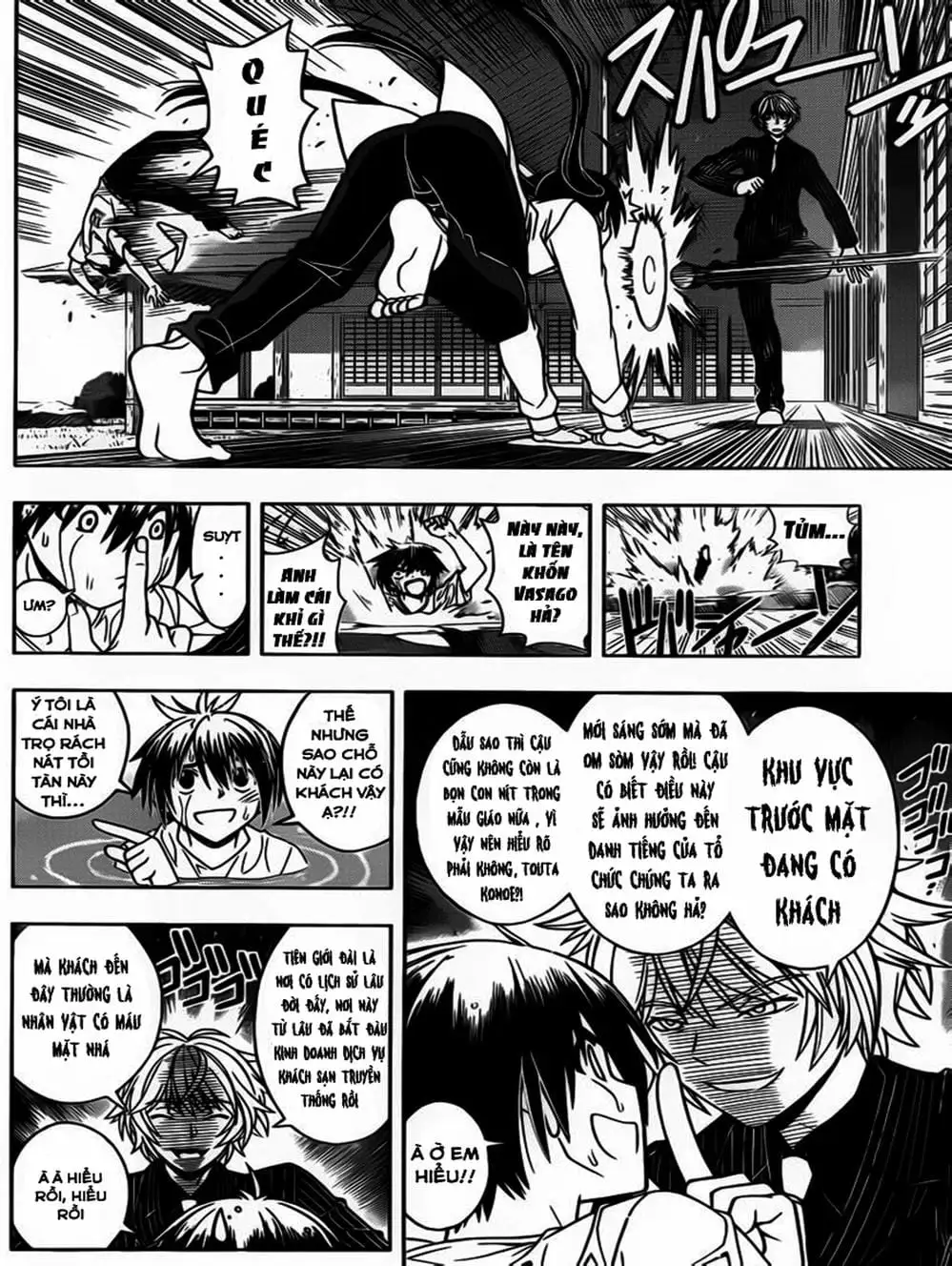 Truyện Tranh Lựa Chọn Phân Kỳ - Uq Holder! trang 9