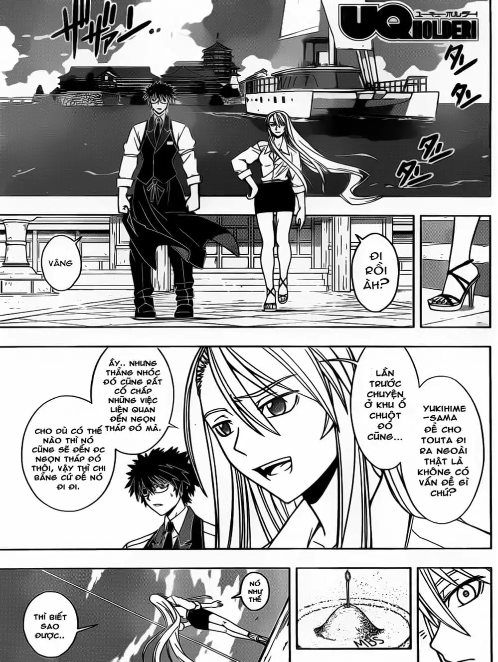 Truyện Tranh Lựa Chọn Phân Kỳ - Uq Holder! trang 9
