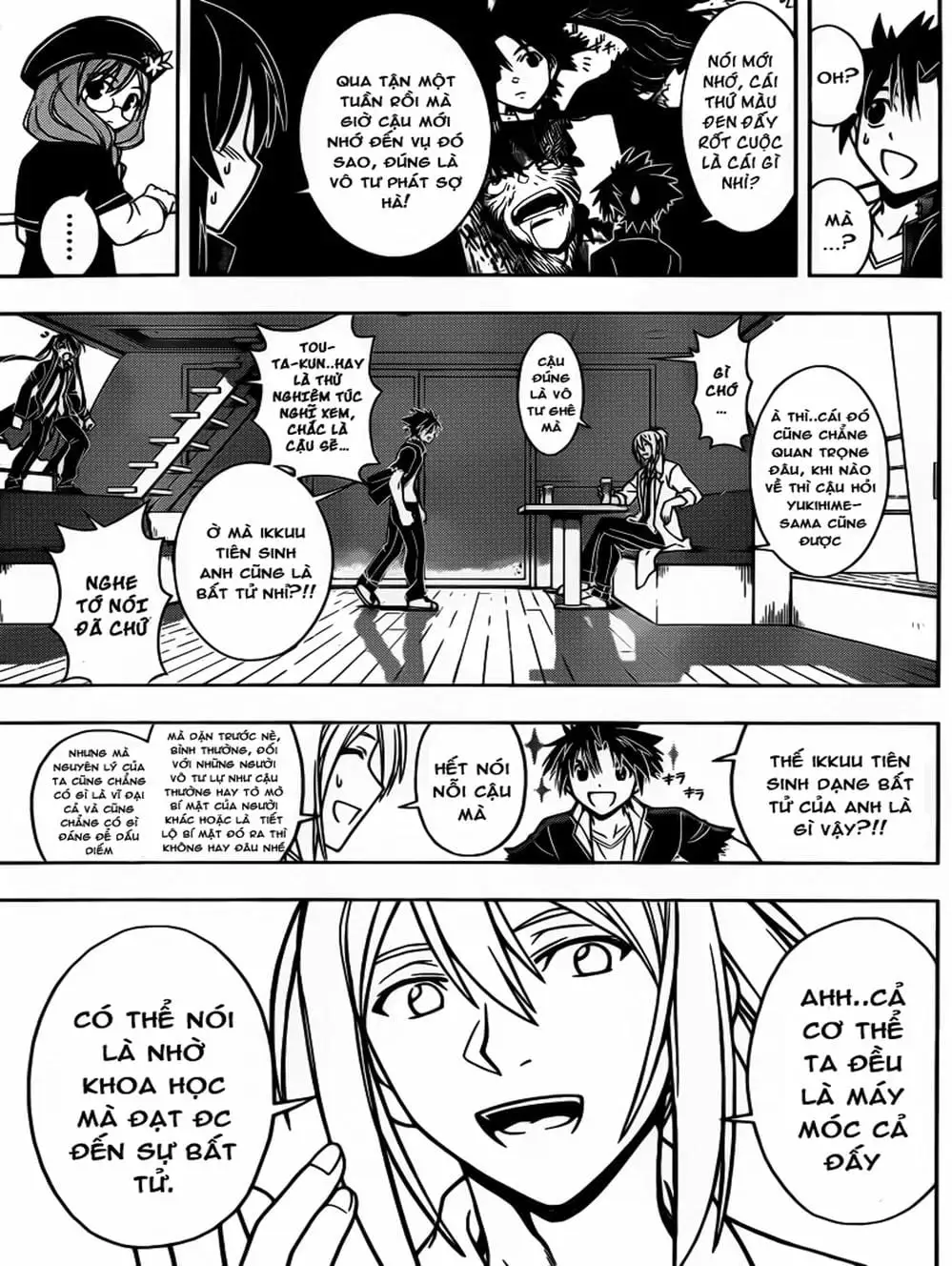 Truyện Tranh Lựa Chọn Phân Kỳ - Uq Holder! trang 9