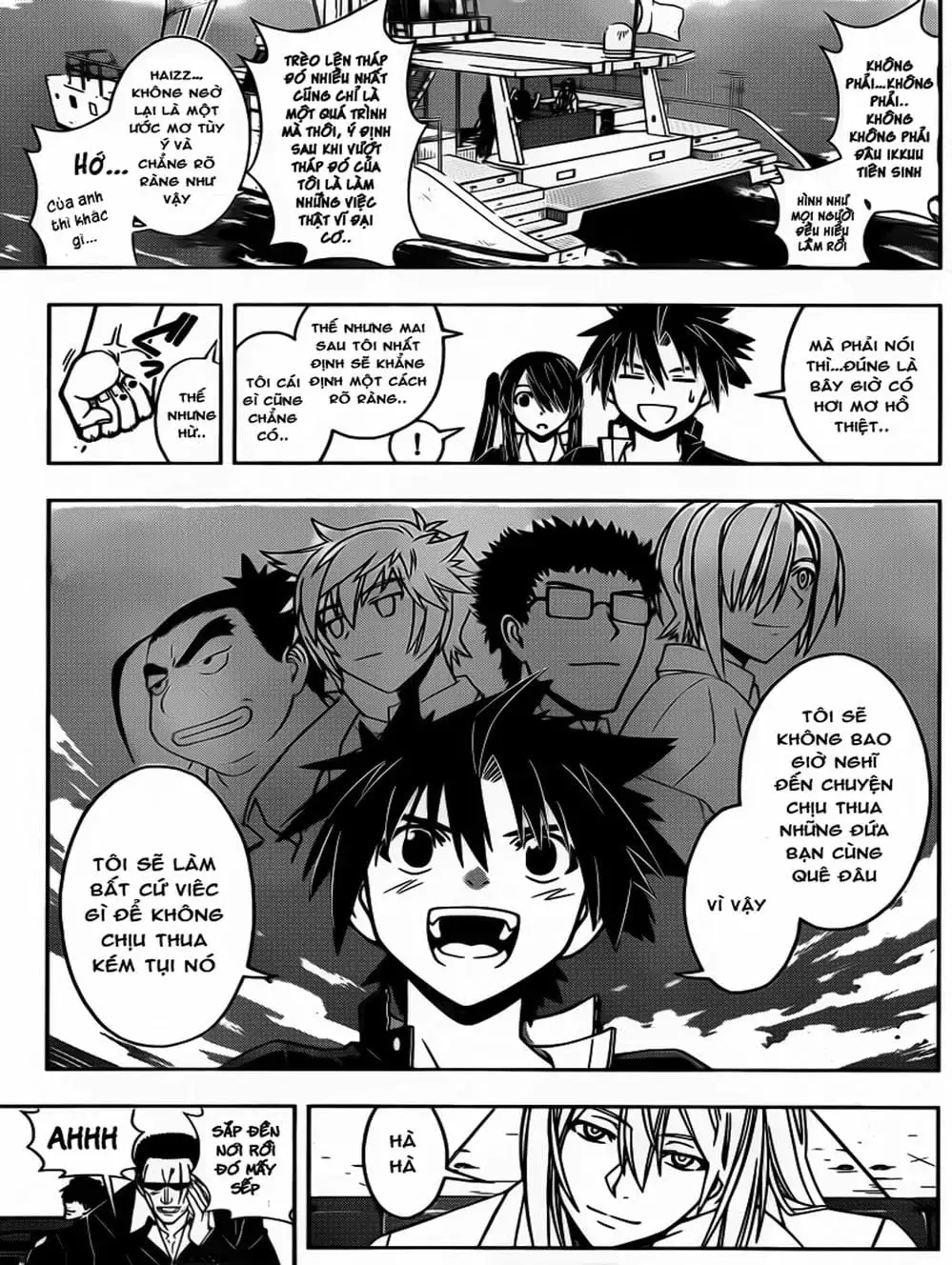 Truyện Tranh Lựa Chọn Phân Kỳ - Uq Holder! trang 9