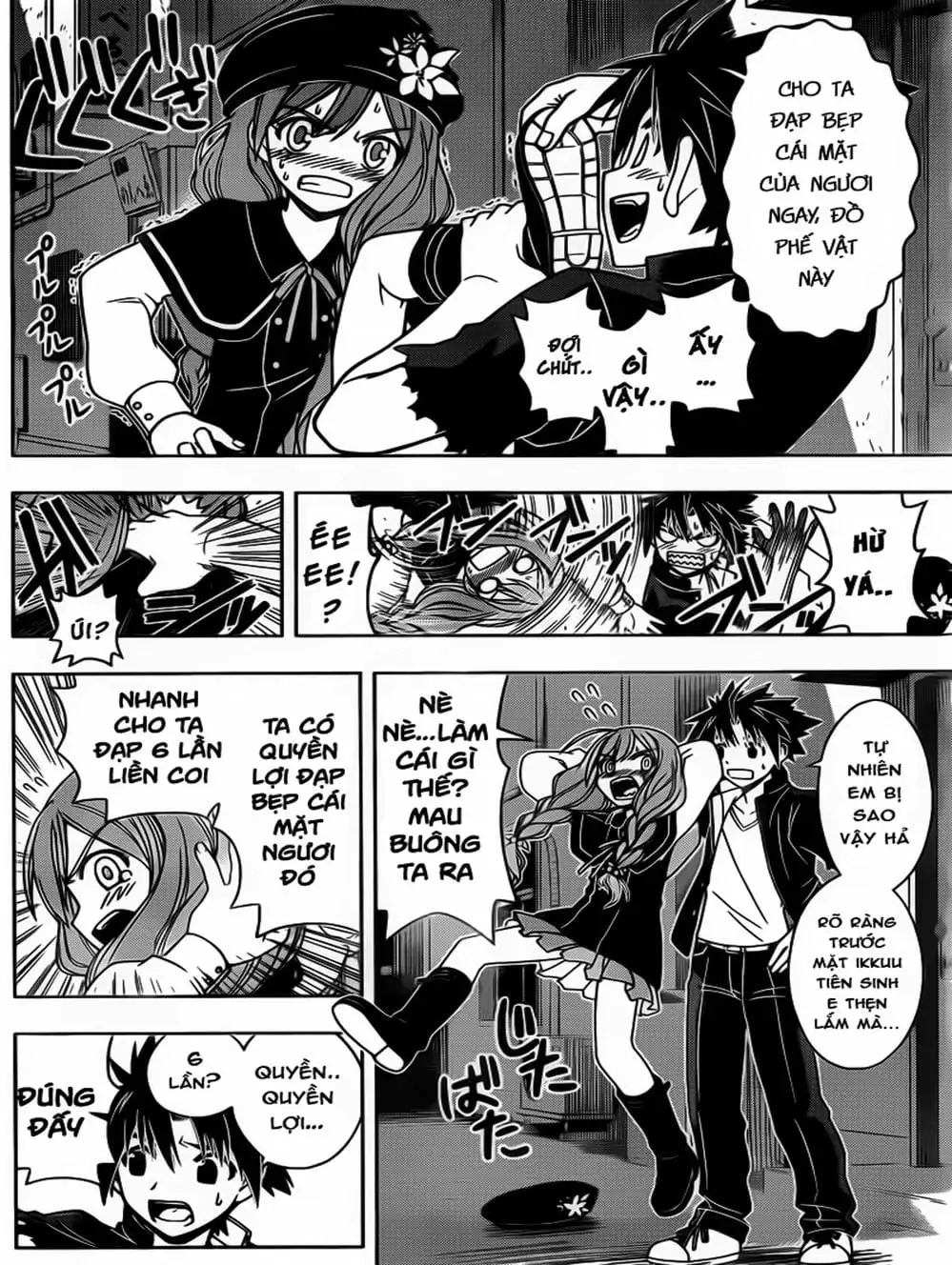 Truyện Tranh Lựa Chọn Phân Kỳ - Uq Holder! trang 9