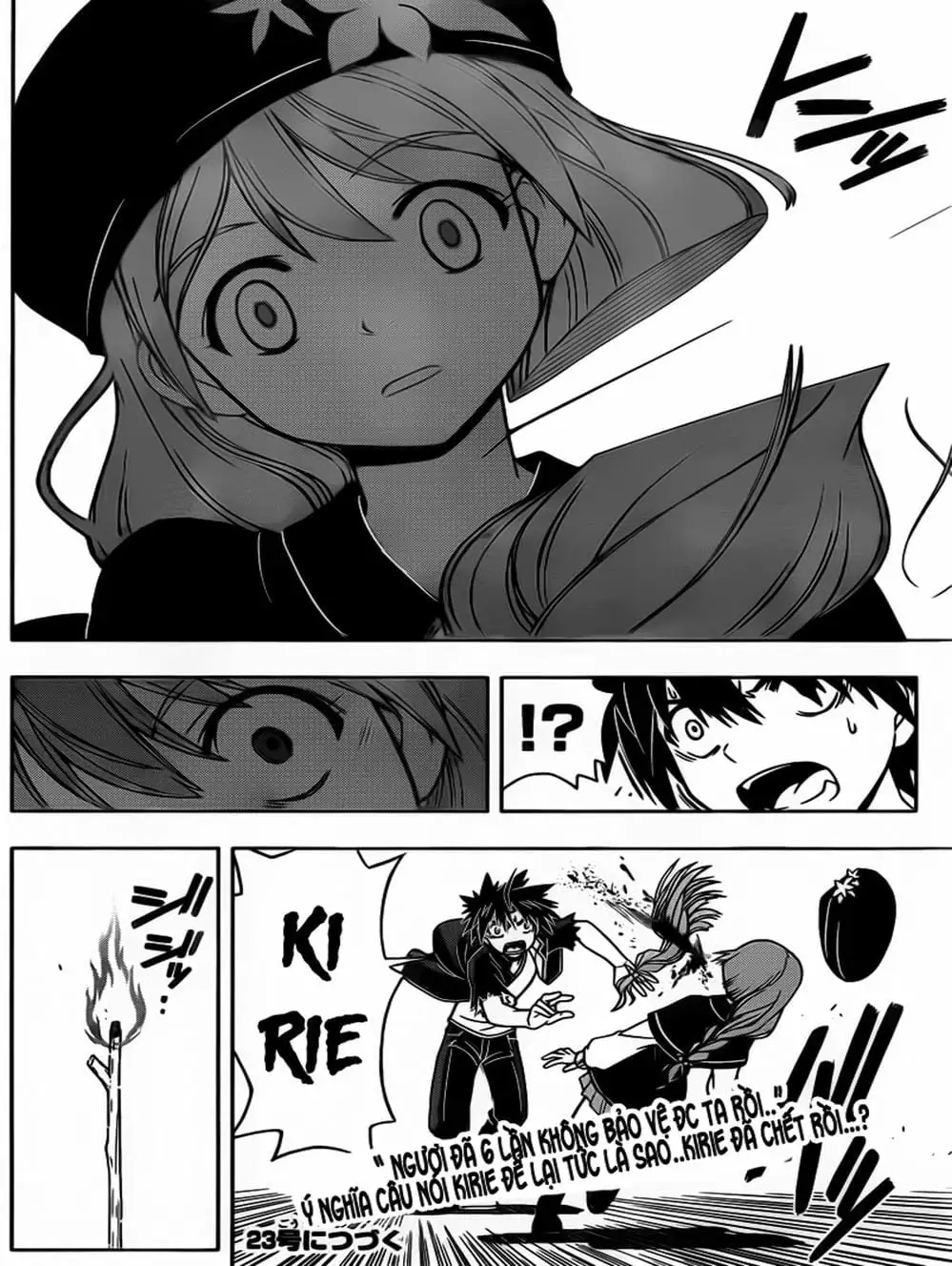 Truyện Tranh Lựa Chọn Phân Kỳ - Uq Holder! trang 9