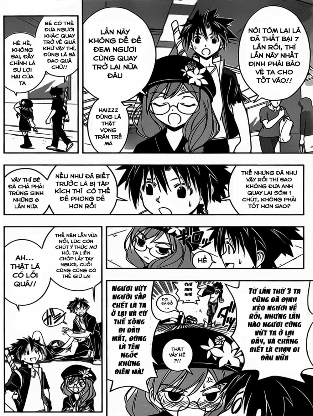 Truyện Tranh Lựa Chọn Phân Kỳ - Uq Holder! trang 9