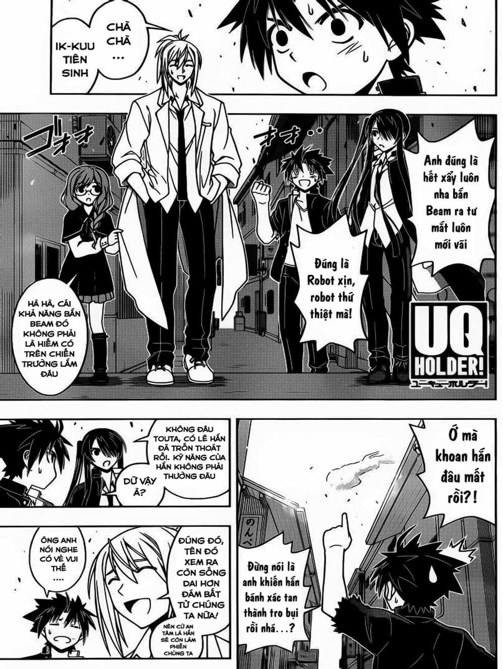 Truyện Tranh Lựa Chọn Phân Kỳ - Uq Holder! trang 9