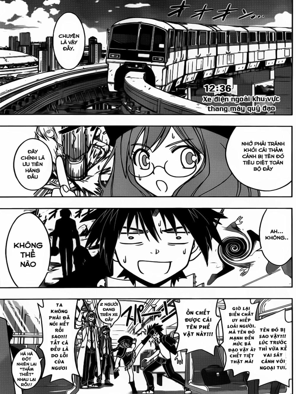 Truyện Tranh Lựa Chọn Phân Kỳ - Uq Holder! trang 9