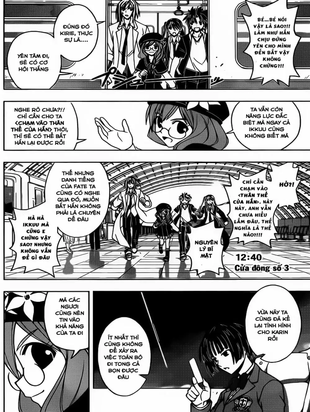 Truyện Tranh Lựa Chọn Phân Kỳ - Uq Holder! trang 9