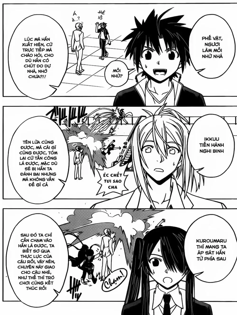 Truyện Tranh Lựa Chọn Phân Kỳ - Uq Holder! trang 9