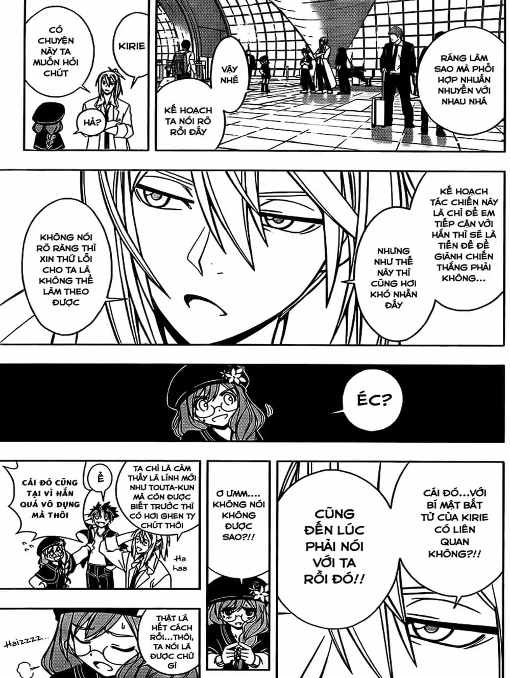 Truyện Tranh Lựa Chọn Phân Kỳ - Uq Holder! trang 9