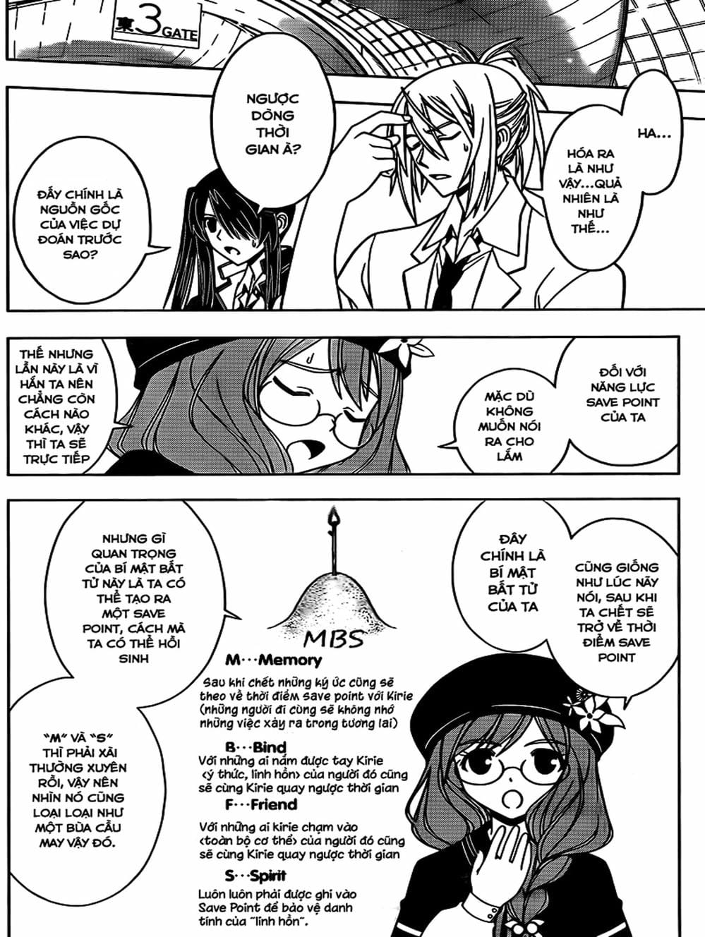 Truyện Tranh Lựa Chọn Phân Kỳ - Uq Holder! trang 9