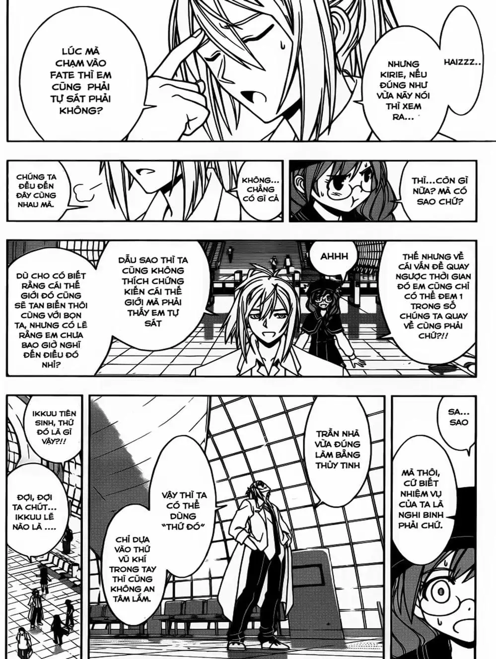 Truyện Tranh Lựa Chọn Phân Kỳ - Uq Holder! trang 9