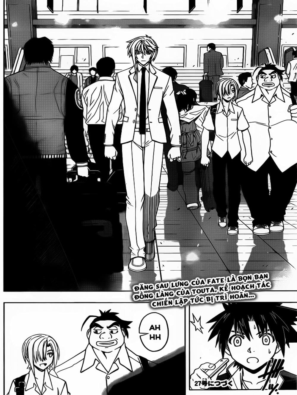Truyện Tranh Lựa Chọn Phân Kỳ - Uq Holder! trang 9