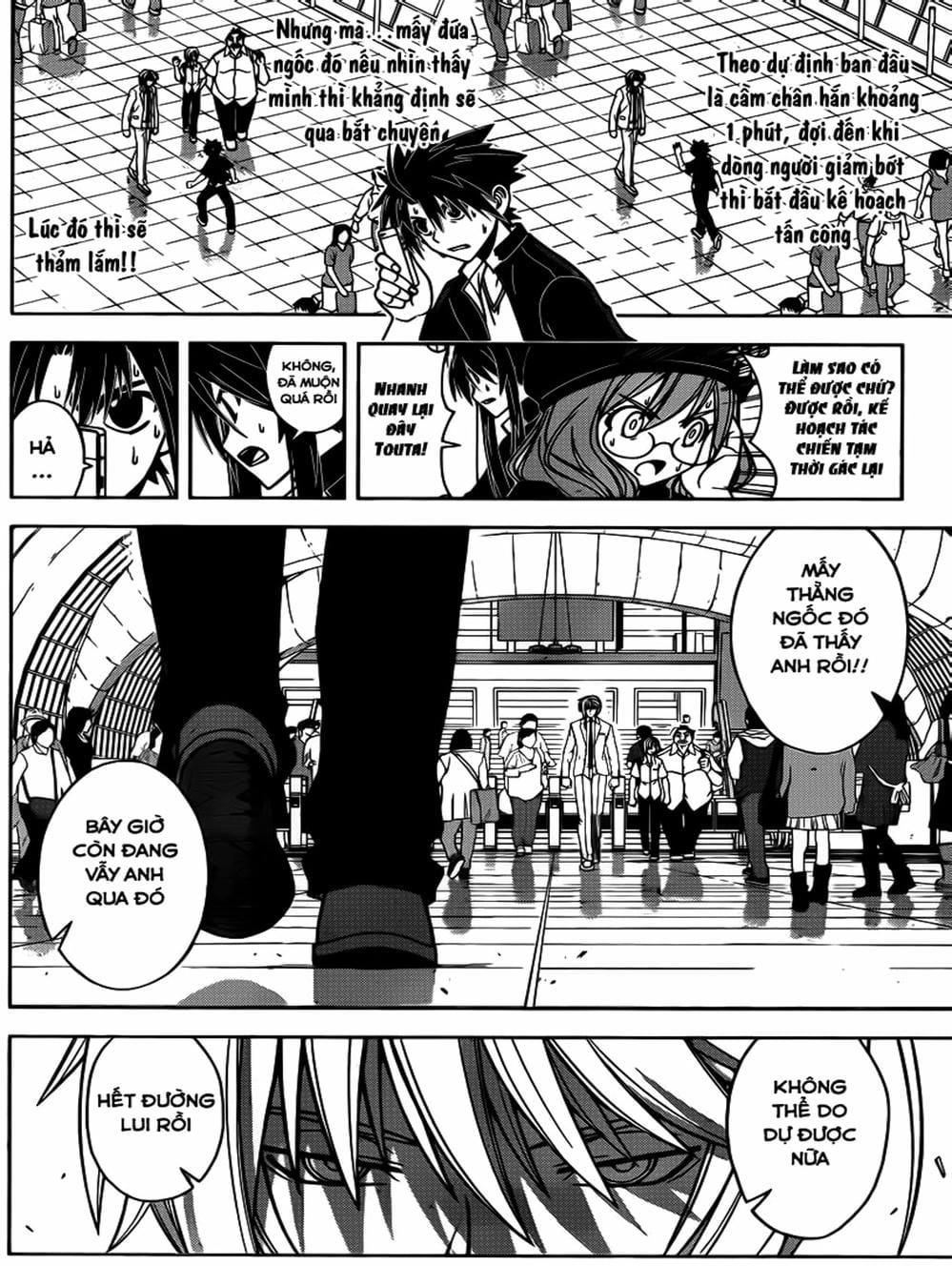 Truyện Tranh Lựa Chọn Phân Kỳ - Uq Holder! trang 9