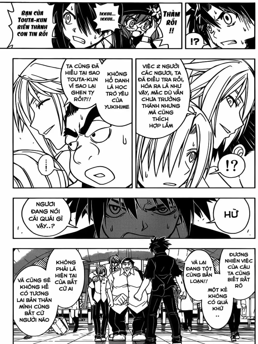 Truyện Tranh Lựa Chọn Phân Kỳ - Uq Holder! trang 9