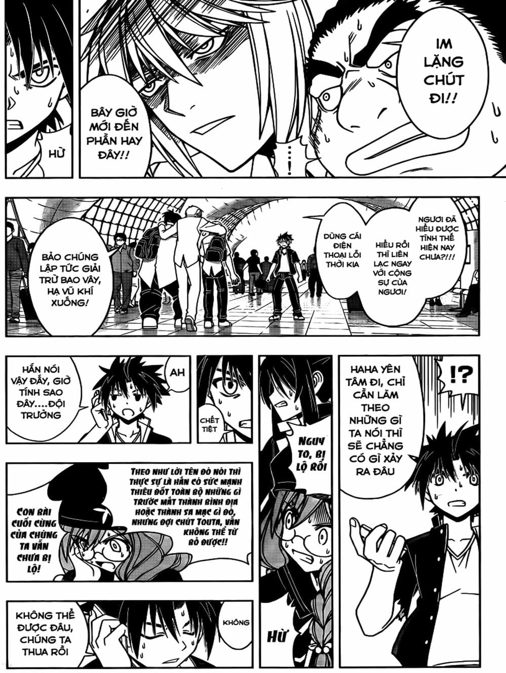 Truyện Tranh Lựa Chọn Phân Kỳ - Uq Holder! trang 9