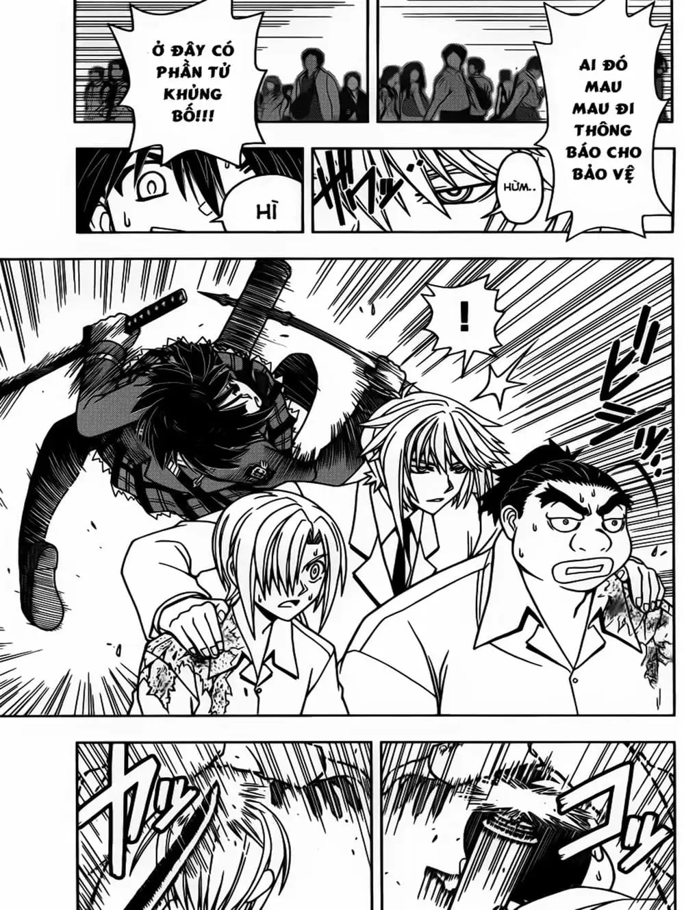 Truyện Tranh Lựa Chọn Phân Kỳ - Uq Holder! trang 9