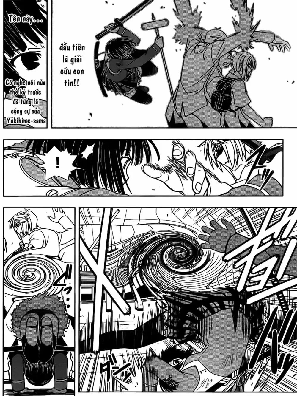 Truyện Tranh Lựa Chọn Phân Kỳ - Uq Holder! trang 9