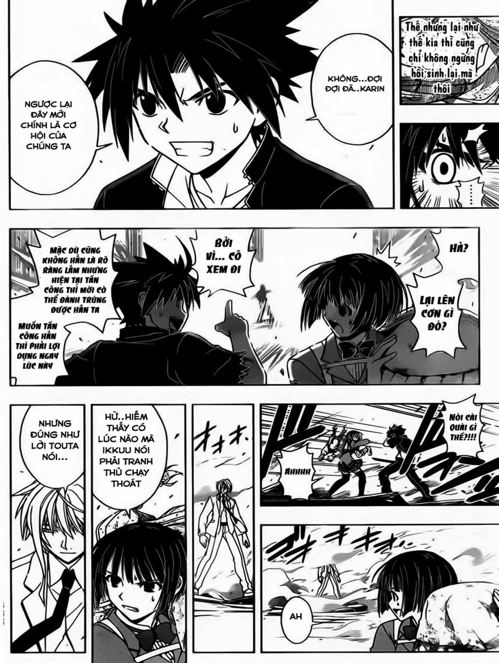 Truyện Tranh Lựa Chọn Phân Kỳ - Uq Holder! trang 9