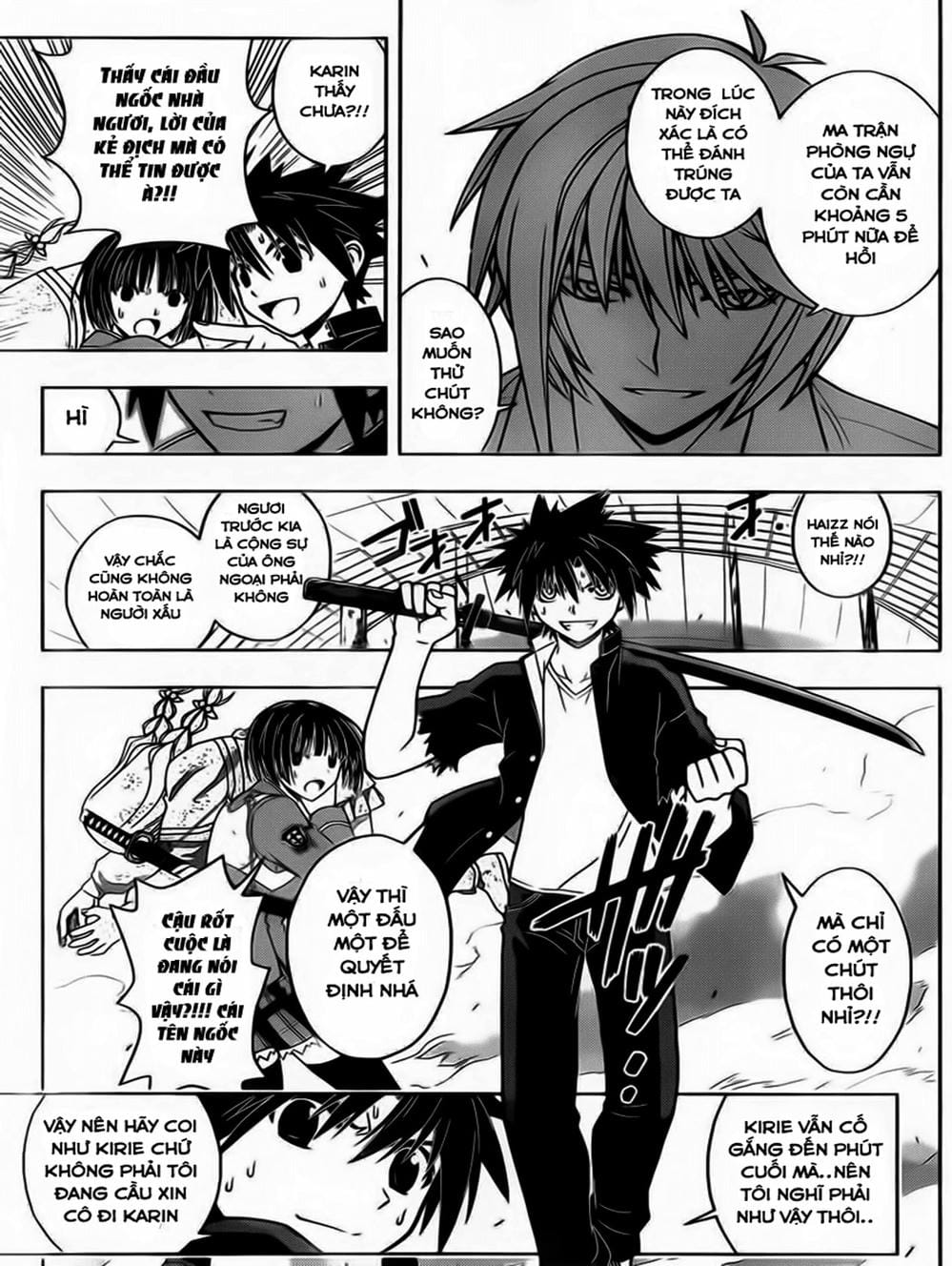 Truyện Tranh Lựa Chọn Phân Kỳ - Uq Holder! trang 9