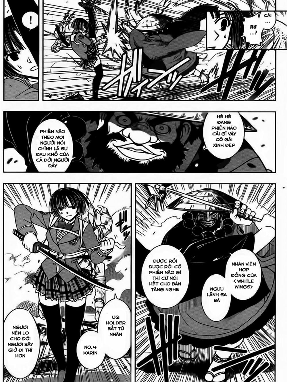 Truyện Tranh Lựa Chọn Phân Kỳ - Uq Holder! trang 9