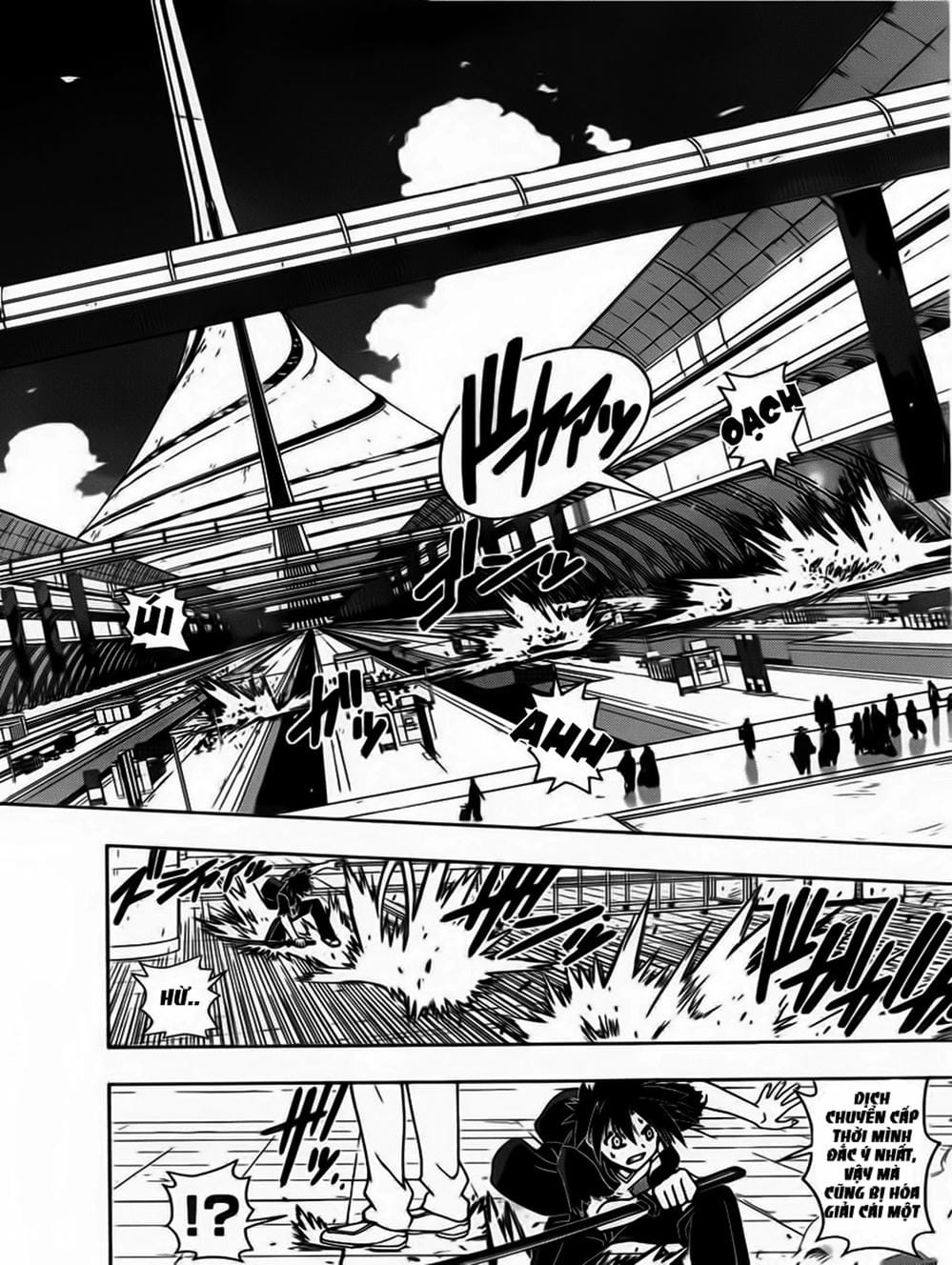 Truyện Tranh Lựa Chọn Phân Kỳ - Uq Holder! trang 9