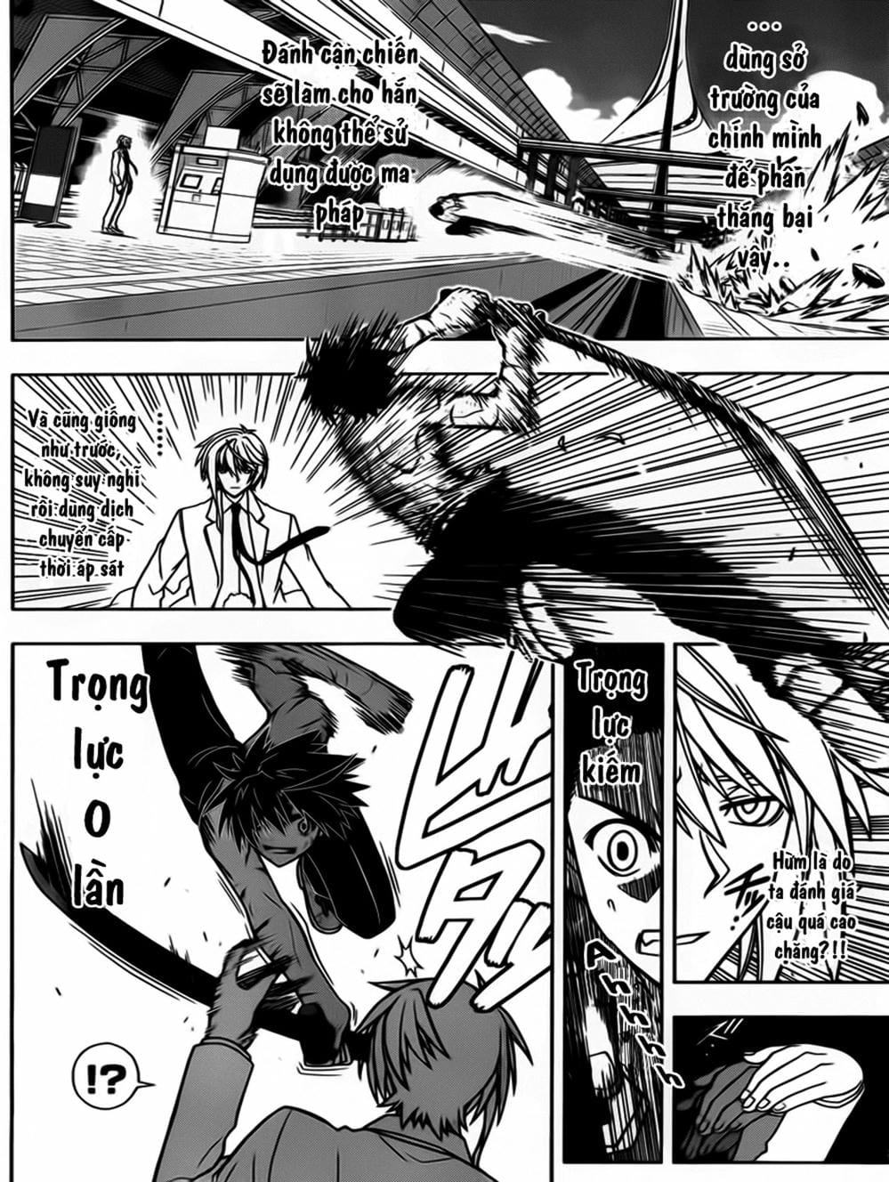 Truyện Tranh Lựa Chọn Phân Kỳ - Uq Holder! trang 9