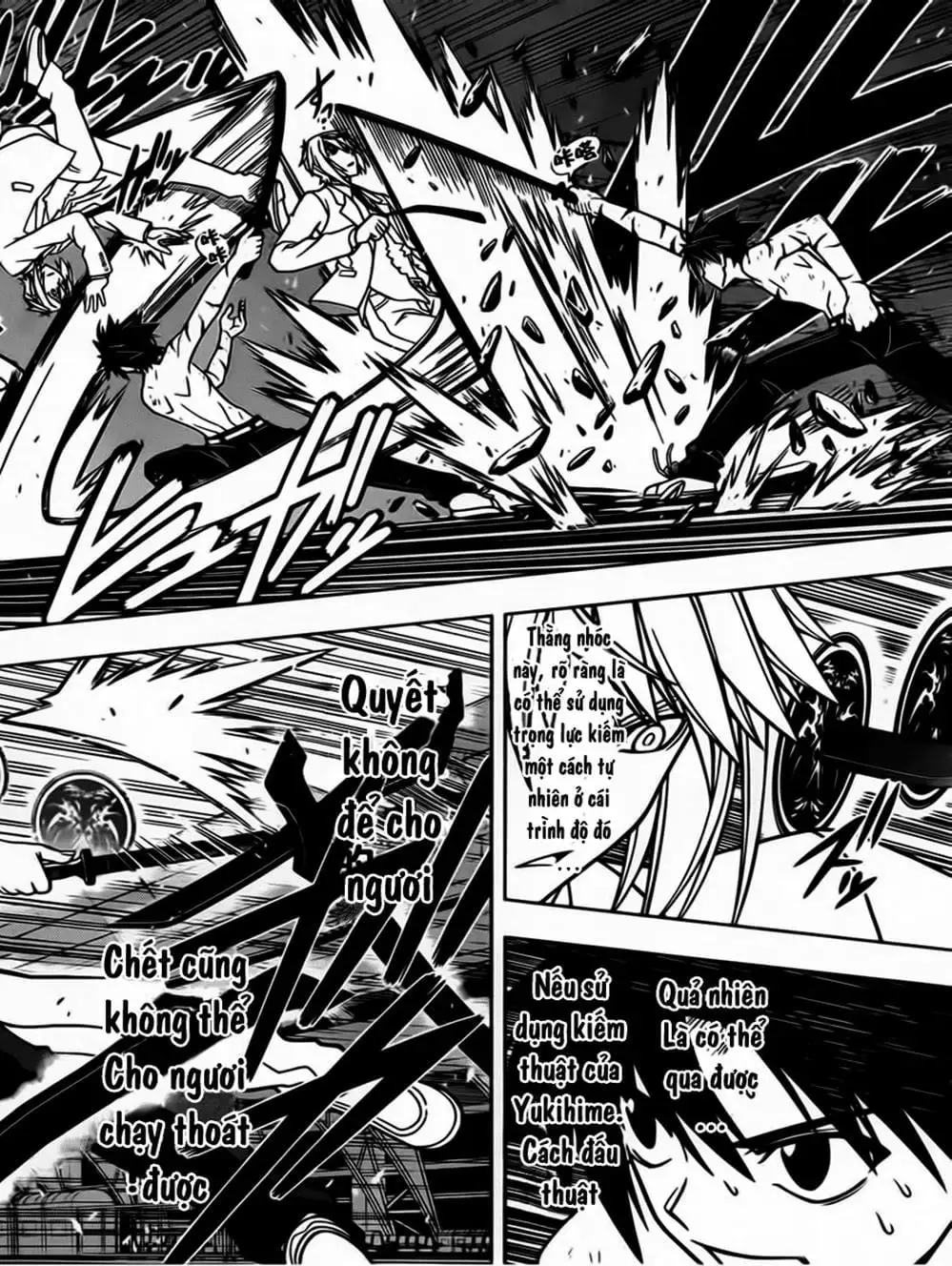 Truyện Tranh Lựa Chọn Phân Kỳ - Uq Holder! trang 9