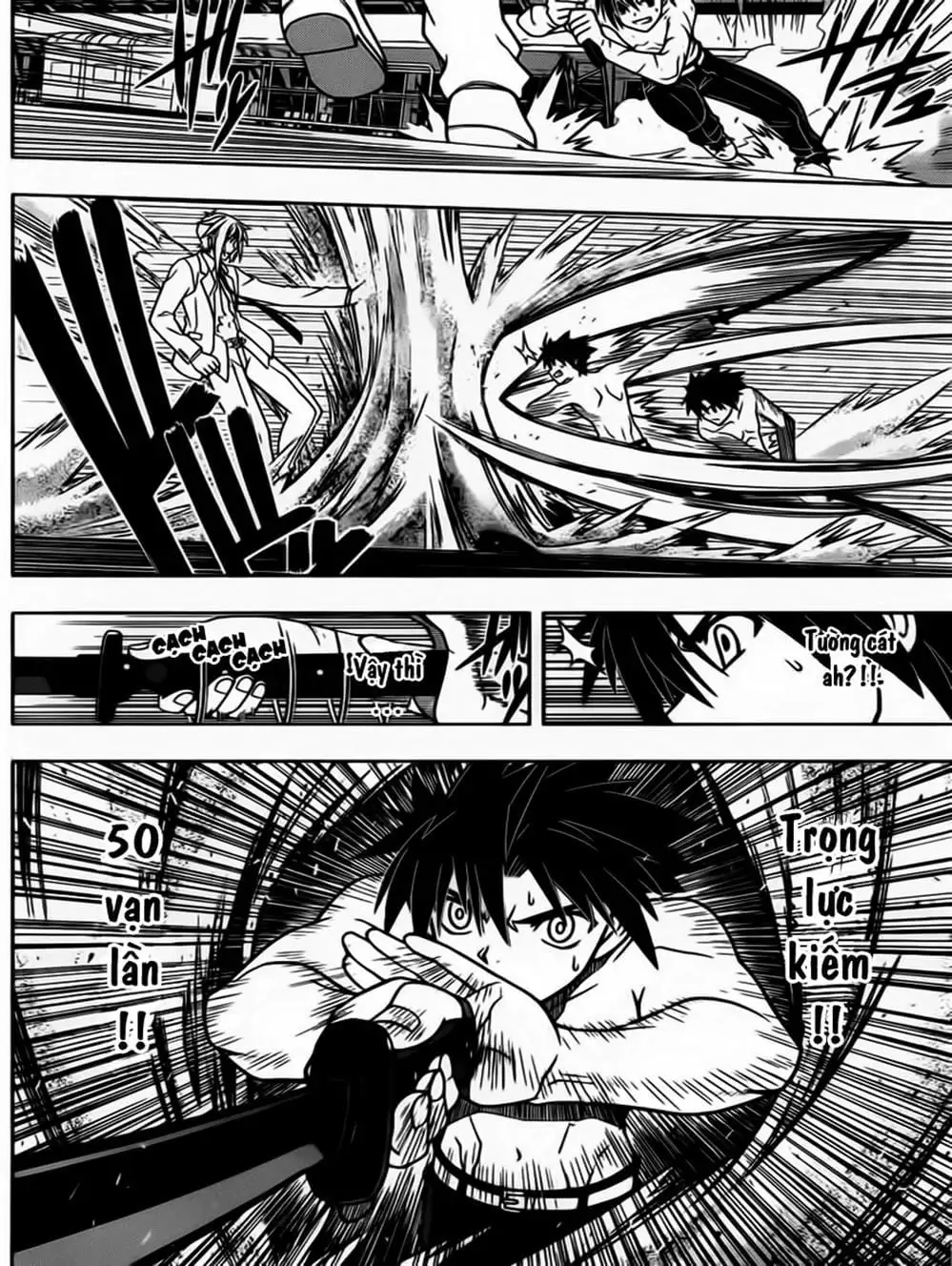Truyện Tranh Lựa Chọn Phân Kỳ - Uq Holder! trang 9