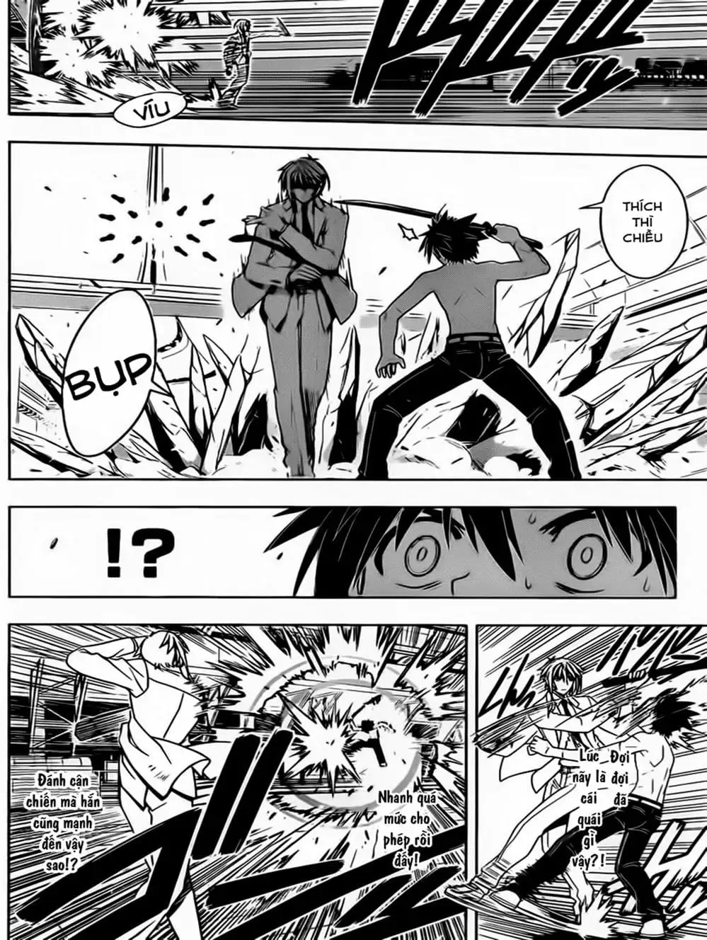 Truyện Tranh Lựa Chọn Phân Kỳ - Uq Holder! trang 9