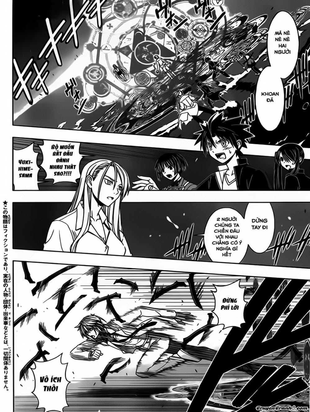 Truyện Tranh Lựa Chọn Phân Kỳ - Uq Holder! trang 9