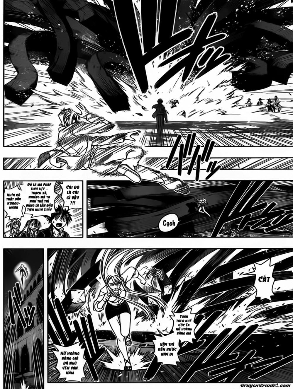 Truyện Tranh Lựa Chọn Phân Kỳ - Uq Holder! trang 9
