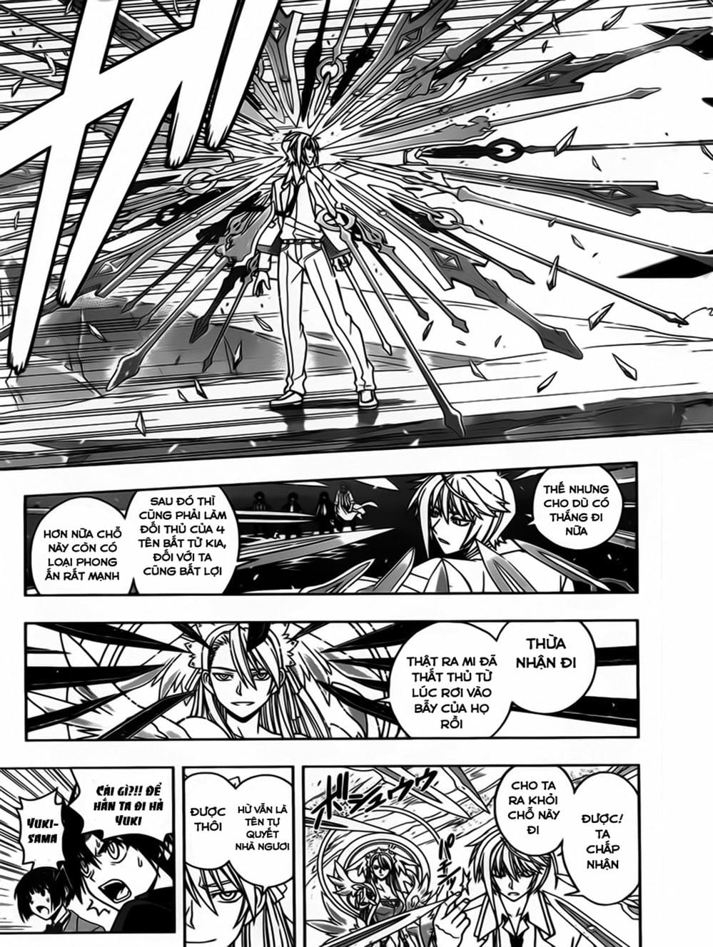 Truyện Tranh Lựa Chọn Phân Kỳ - Uq Holder! trang 9