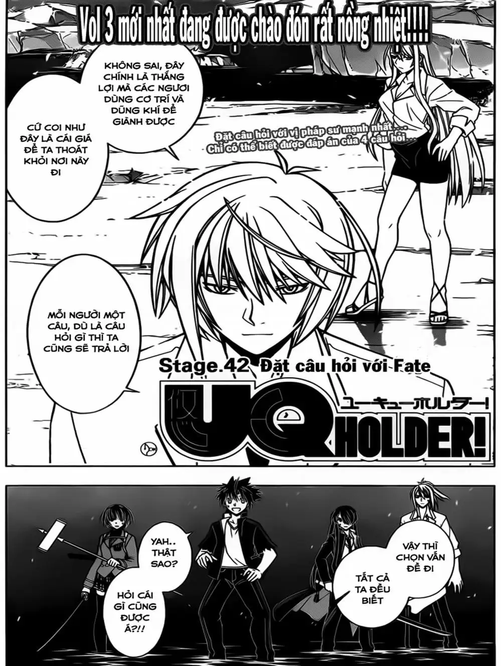 Truyện Tranh Lựa Chọn Phân Kỳ - Uq Holder! trang 9