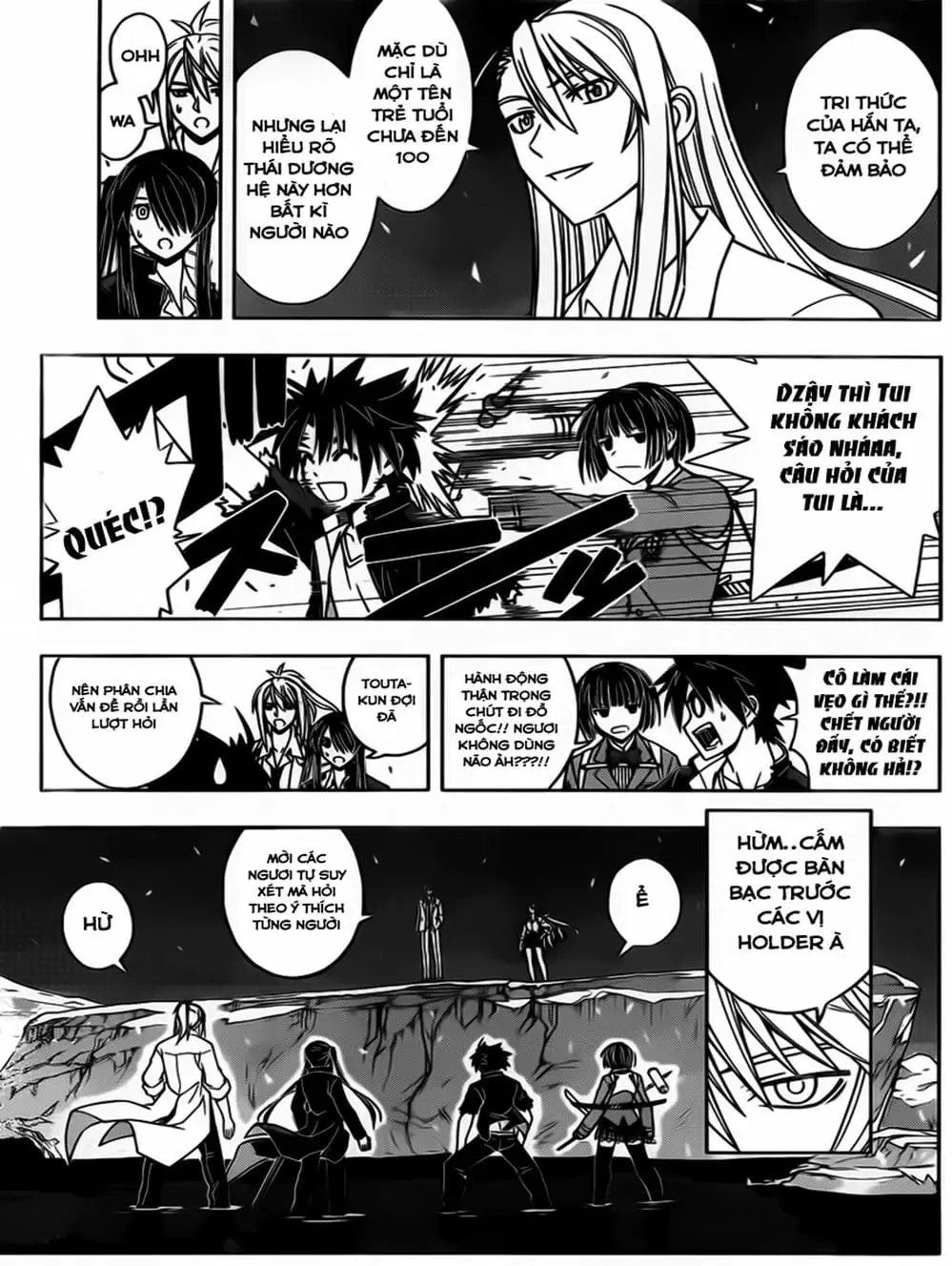 Truyện Tranh Lựa Chọn Phân Kỳ - Uq Holder! trang 9