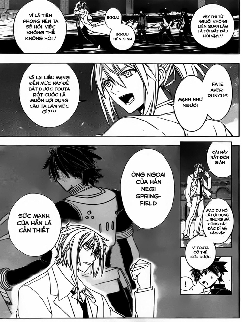 Truyện Tranh Lựa Chọn Phân Kỳ - Uq Holder! trang 9