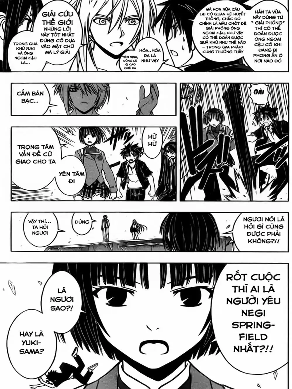 Truyện Tranh Lựa Chọn Phân Kỳ - Uq Holder! trang 9
