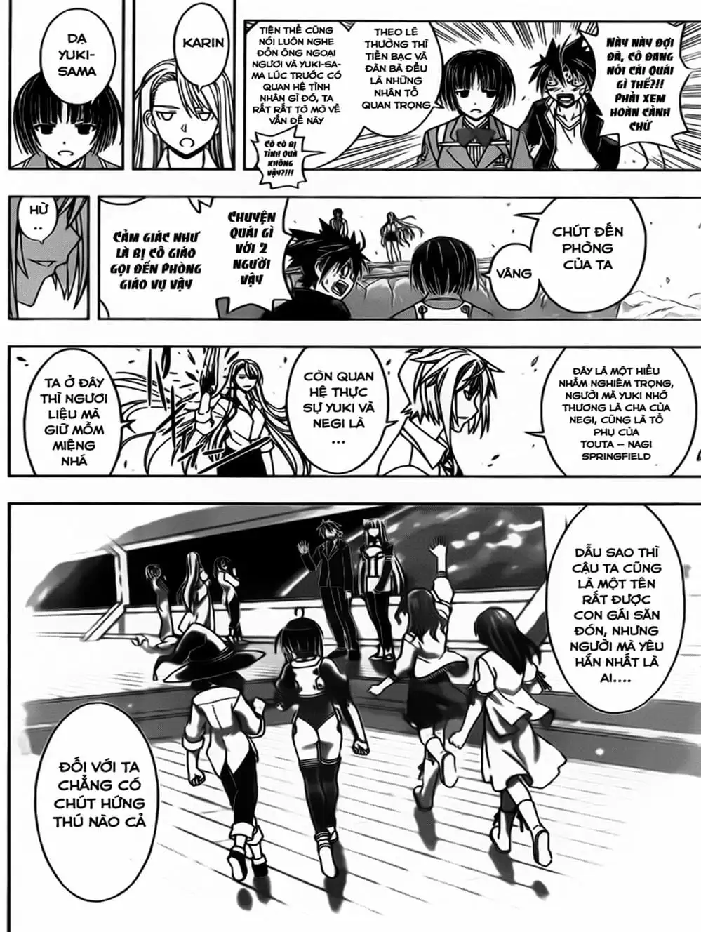 Truyện Tranh Lựa Chọn Phân Kỳ - Uq Holder! trang 9